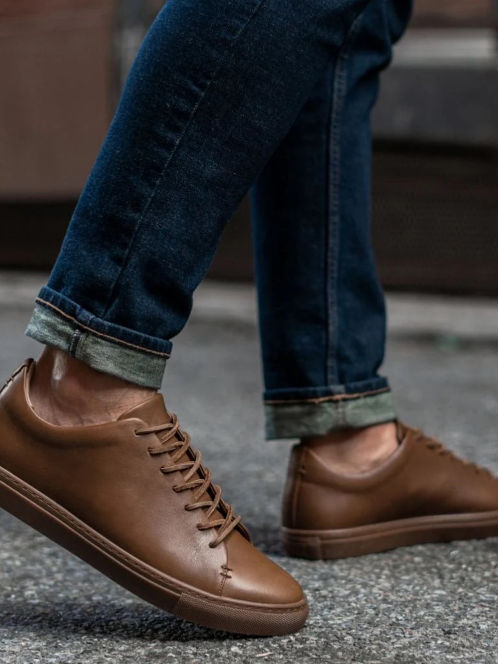 Men's Thursday Boot Company Casual Leather Sneakers - Brown